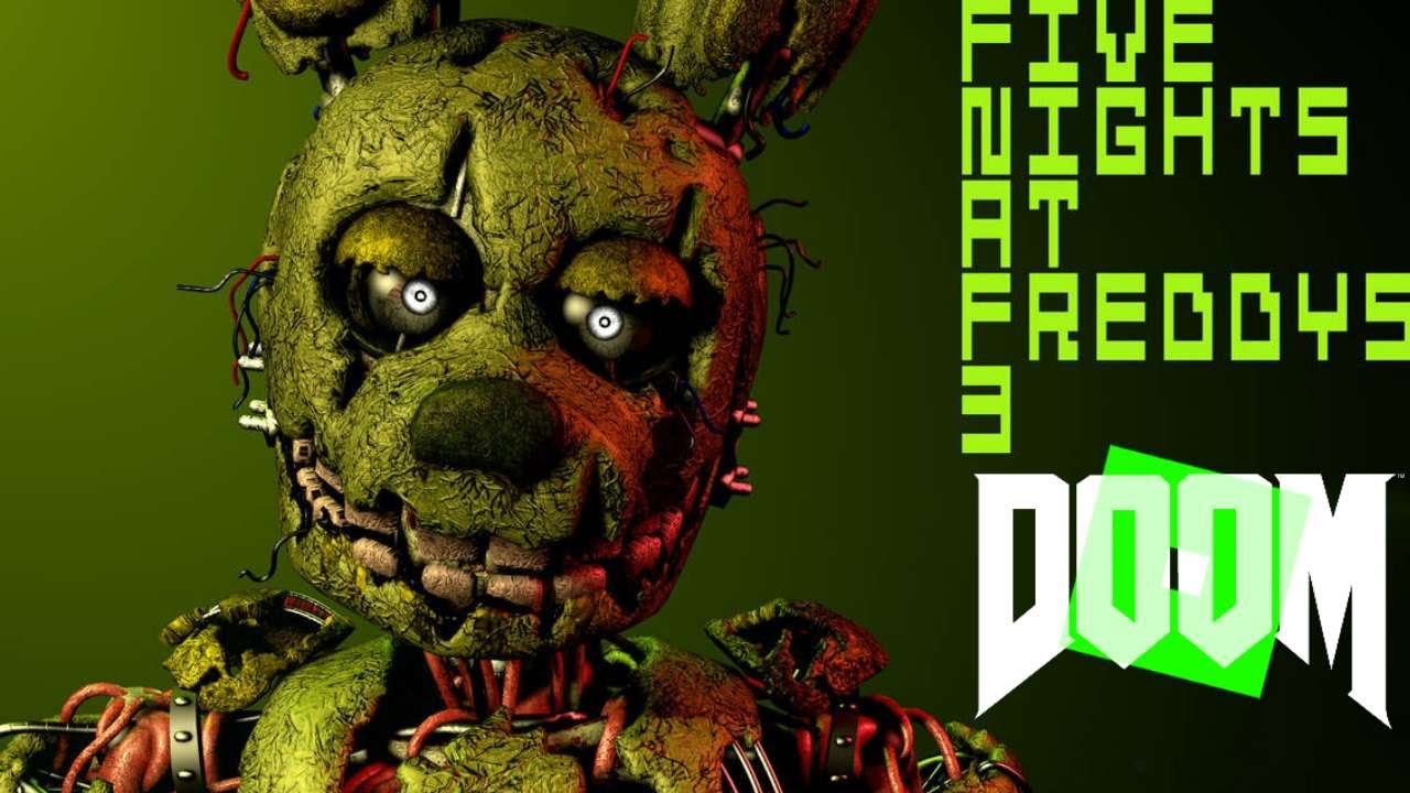 Core - NUNCA CORRI DE TANTO MEDO! FNAF 3 DOOM MOD ONLINE COM