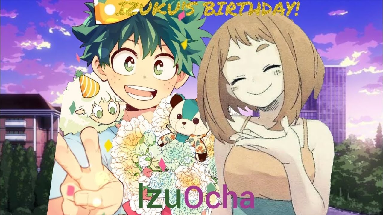 Celebration: Izuku's birthday! - 3 - MHA texting story - [IzuOcha]