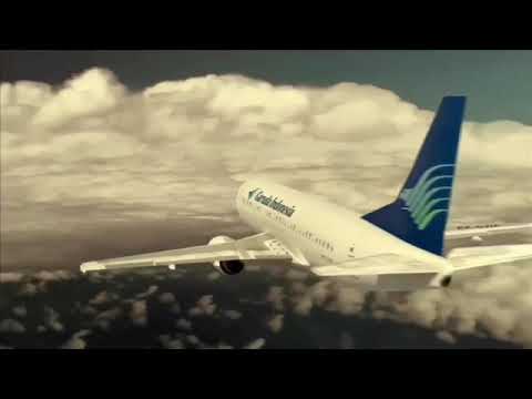 Garuda Indonesia flight 421-Landing Animation Garuda Indonesia flight 421-Landing Animation