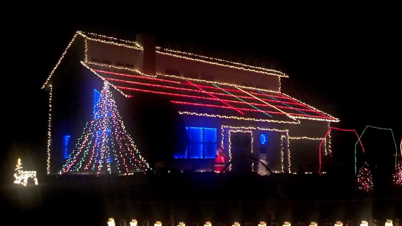 Sebastian Florida Christmas house lights YouTube
