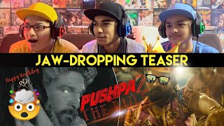 PUSHPA 2 - The Rule Teaser Reaction | Hindi | Allu Arjun | Sukumar | Rashmika | Fahadh Faasil