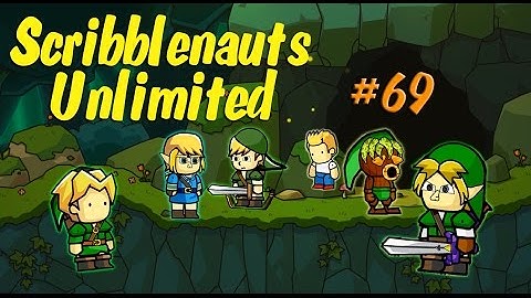 Scribblenauts Unlimited Wii U 69 Making Link in Object Editor