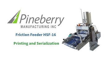 Boost Packaging Accuracy: HSF-16 Friction Feeder + Domino Laser + Systech Vision