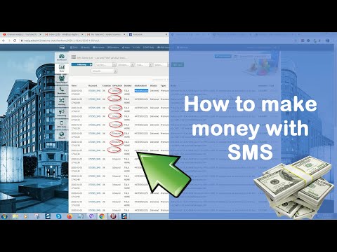 Video: Hvordan Tjene Penger På SMS