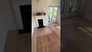 LVT flooring never disappoints! #diy  #renovation #beforeandafter #lvtflooring
