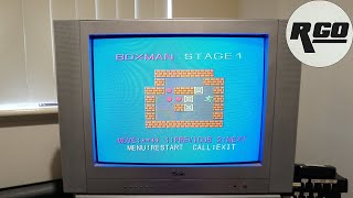 I Review the Game Built into My New CRT (Boxman)