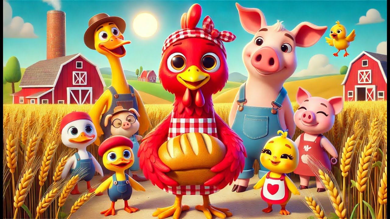 La Gallinita Roja - Cuento clásico