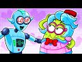 Robot Fell In Love With My Boyfriend || Pear Couple