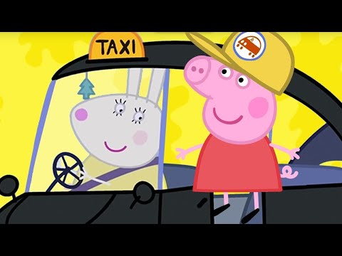 Peppa Pig Full Episodes | Peppa Pig's First Taxi Experience 🚕 Peppa Pig English Episodes