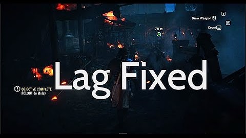 How to fix graphic lags\low fps in Assassin
