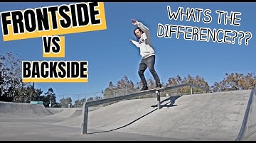 Difference between Frontside & Backside   Skate School Ep 34