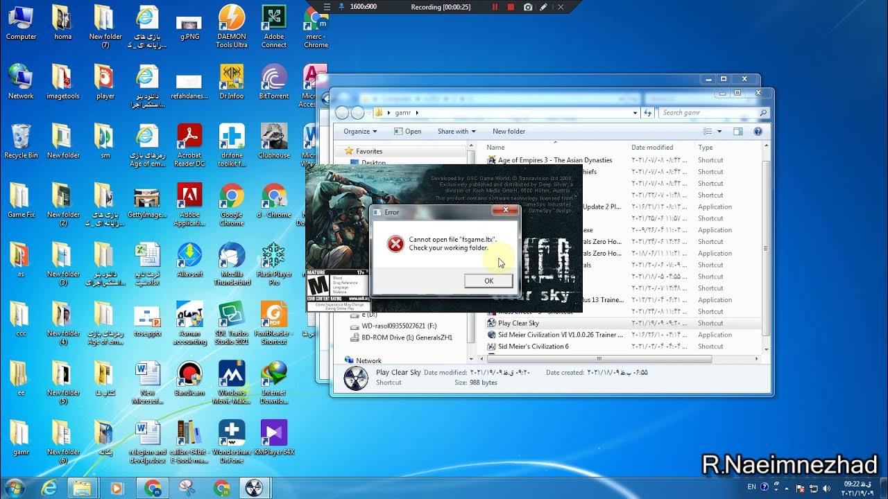 Cannot fsgame ltx. Cannot open file fsgame ltx check your working folder сталкер чистое небо. corrupt file fsgame.ltx.