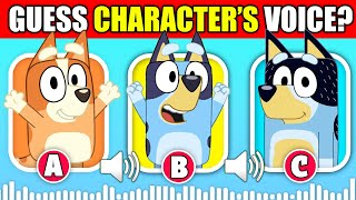 Guess the Bluey Characters by Their Voice | Bluey, Bingo, Bandit