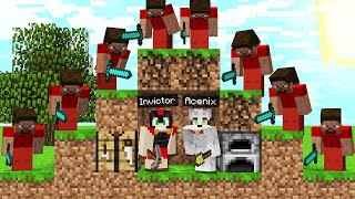 100 SUSCRIPTORES vs INVICTOR y ACENIX 🔴😱 MANHUNT MINECRAFT en DIRECTO