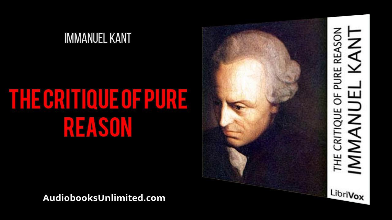 The Critique of Pure Reason Audiobook