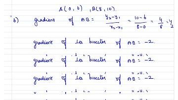 Chapter 3 - Problems involving lines and circles - Exercise 3E - Problem 5 - he line 2y-x=12 inters