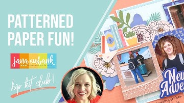 Patterned Paper FUN! | Scrapbooking Ideas | SEPTEMBER 2025 HIP KITS