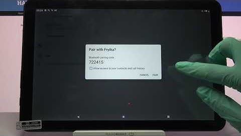 Link Phone With Tablet – IGET Smart L203 and Bluetooth Settings