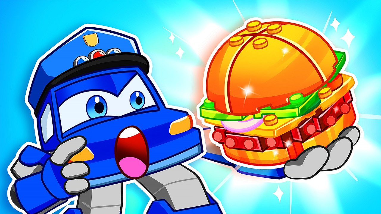 警车紧急出动!🚨 ️🌈 到底发生了什么? | Kids Cartoon | 儿童卡通 - YouTube
