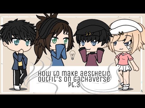 How to make aesthetic outfit's on gachaverse pt.3 ...