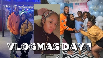 VLOGMAS DAY 1| Famous Macaroni and Cheese Recipe, Gender Reveal, & Christmas Decor