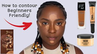 HOW TO CONTOUR YOUR FACE FOR BEGINNERS 2024 | VERY DETAILED!