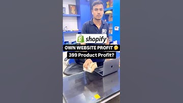 Shopify Profit Calculation🤔 Own Website like shopify or woocommerce Ecommerce Profit #shopify #meta