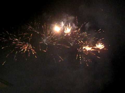 Blau-Weie Nacht 27.06.2009 Feuerwerk Part 3 von 3 ...