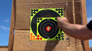 CZ p10 Compact ammo test and verify zero, Accuracy repeatability of CZ p10