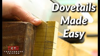 How To Cut Dovetails by Hand
