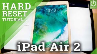 How to Hard Reset APPLE iPad Air 2 - Restore Factory Settings / iOS Format