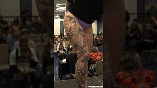 Minneapolis Tattoo Convention Contest #epicjontuazon #tattoo #tattooconvention #tattoocontest