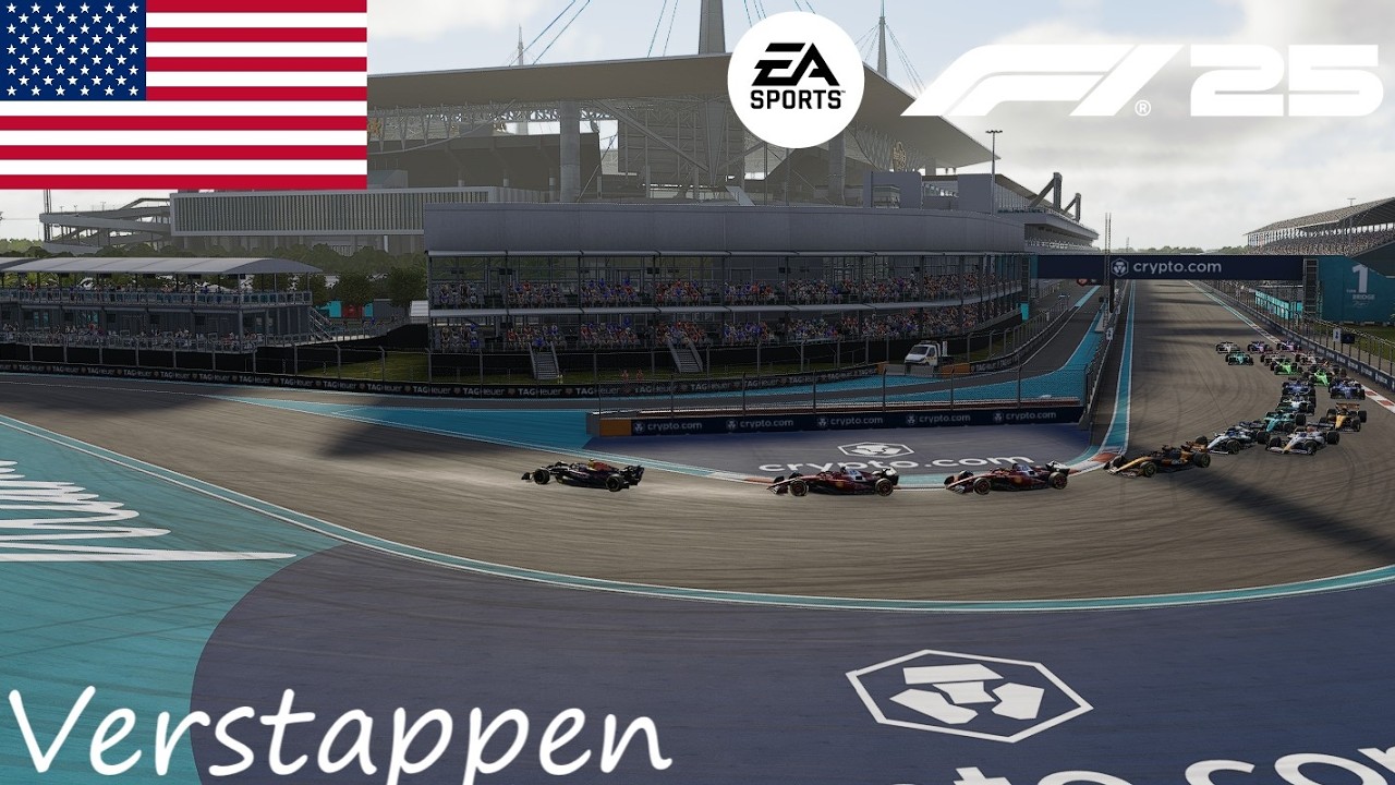 F1 25 | Verstappen Karriere | USA | Maimi | #06