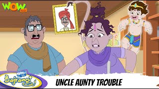 selfie with bajrangi uncle aunty trouble compilation 01 hindi cartoon for kids wow kidz