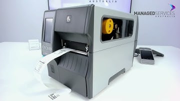 Tech Talk: Zebra ZT411 x Managed Services Australia — Smarter Label Printing for Business