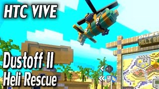 SteamVR HTC VIVE - Dustoff Heli Rescue II (VR 3D sidescroller)