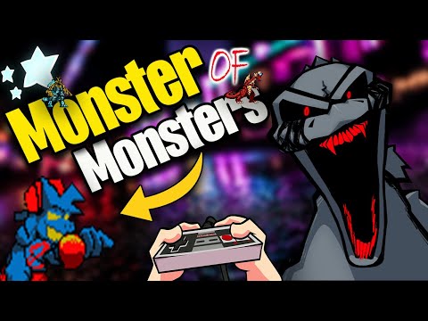 FNF Nes Godzilla - Friday Night Monster Of Monsters: Madden Attack