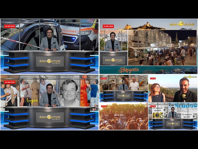 Radiostuni News del 16/08/2026