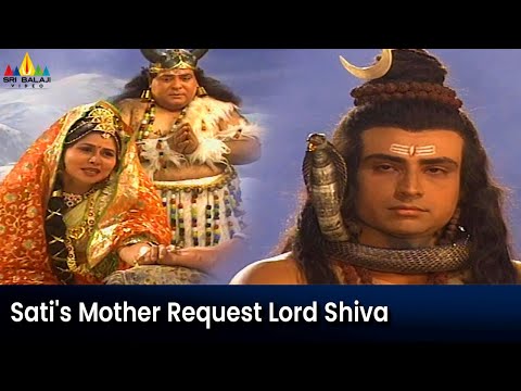 Sati's Mother Request Lord Shiva For her Husband | Episode 29 | Om Namah Shivaya Telugu Serial - SRIBALAJIMOVIES