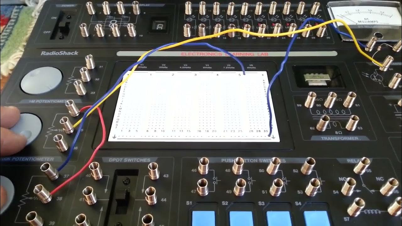 RadioShack Electronics Learning Lab 29! YouTube