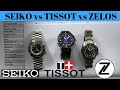 SEIKO vs TISSOT vs ZELOS - The SBDC061 vs Tissot Seastar 1000 vs Zelos Hammerhead V2