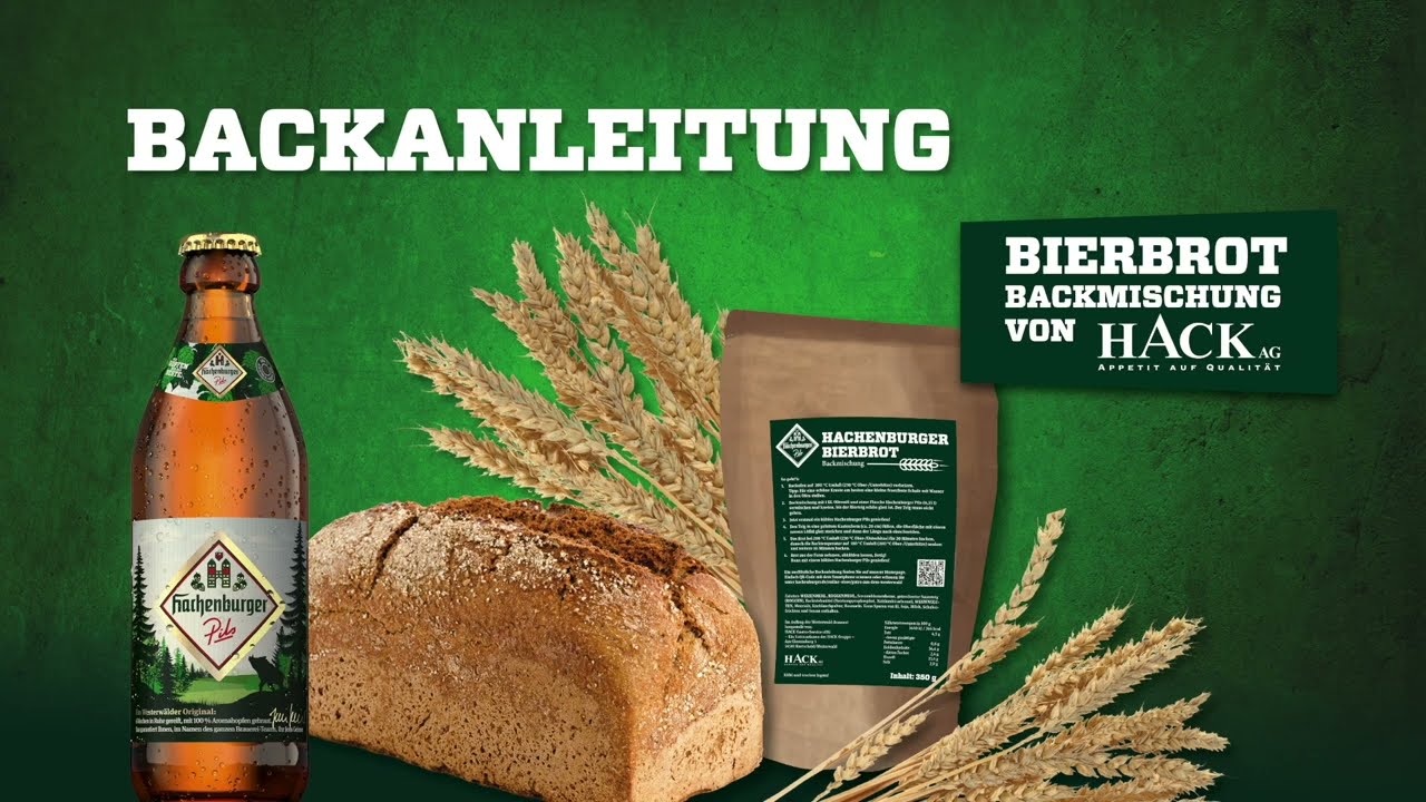 Backanleitung für unser Hachenburger Bierbrot - YouTube