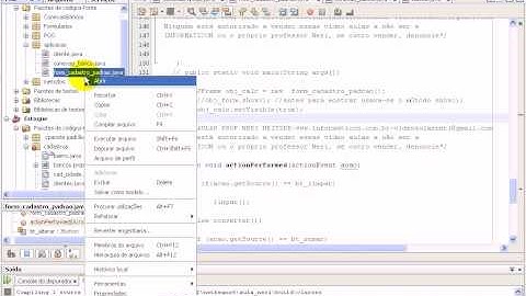 aula 1557 java   Show de Bola Extends Form Padrão