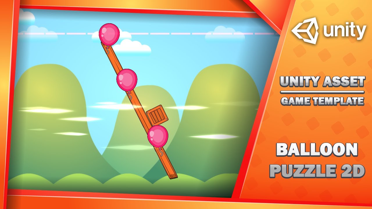 Balloon Puzzle 2D - Free Game Template, video preview 6