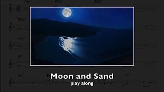 Moon and Sand - backing + music sheet