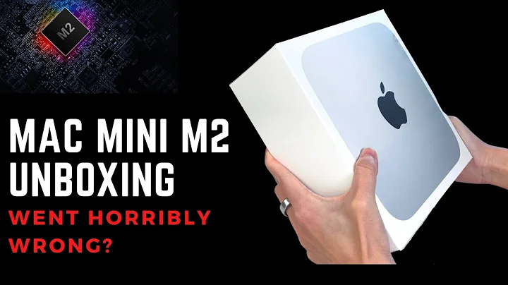 Went Horribly Wrong! New Mac mini M2: Unboxing and Setup with me