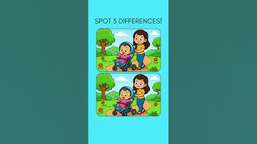 Spot 3 Differences!!