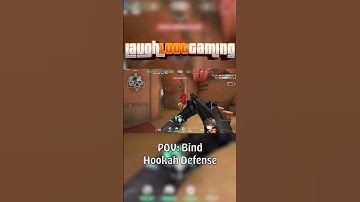 Valorant Bind Hookah Defense #valorantclips