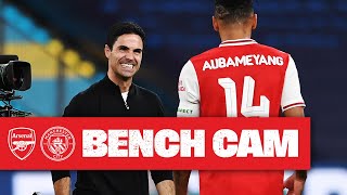 BENCH CAM | Arsenal 2-0 Manchester City | What a performance