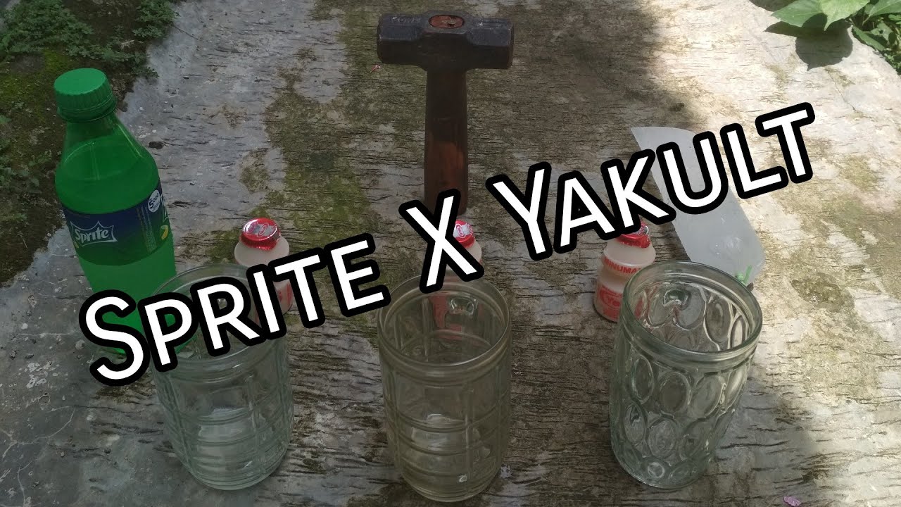 Cara Membuat Minuman Yakult X Sprite Youtube